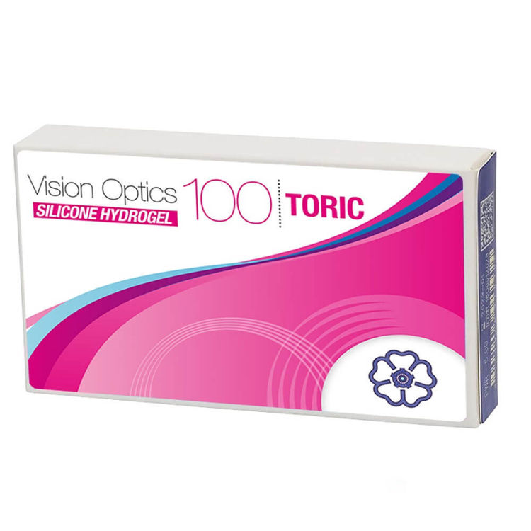 Εικόνα για Vision Optics 100 Toric Silicone Hydrogel  Αστιγματικοί / Μυωπίας-Υπερμετρωπίας Μηνιαίοι 6τμχ