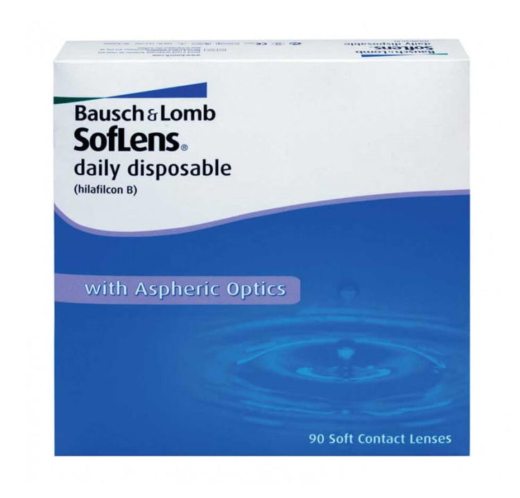 Εικόνα για Bausch & Lomb  Soflens Daily Disposable  Φακοί Μυωπίας  Ημερήσιοι  90τμχ