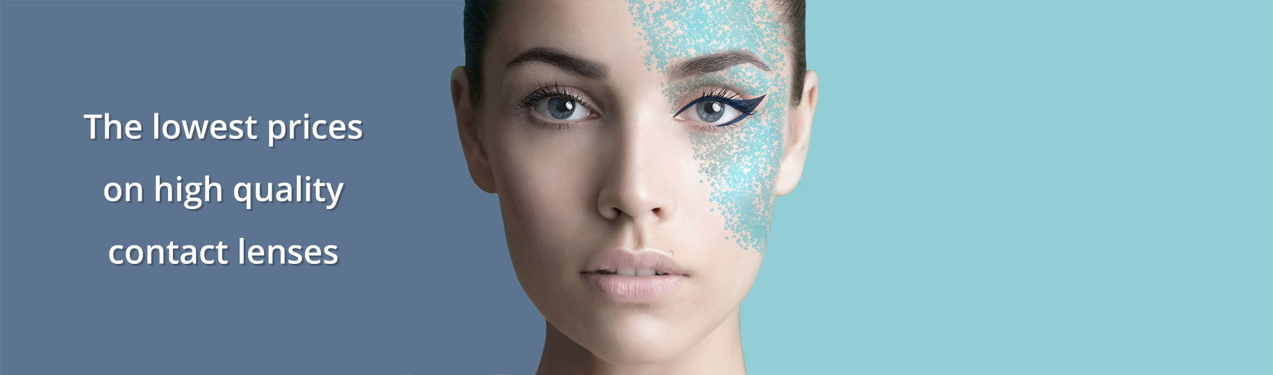The lowest prices in high quality contact lenses slide1 image