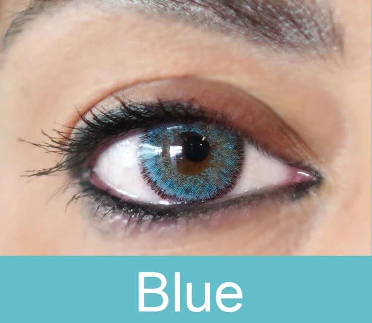 Εικόνα για Pretty Eyes Colors Έγχρωμοι Φακοί Μηνιαίοι 2τμχ (Blue)