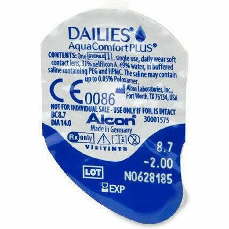 Εικόνα για Alcon DAILIES AquaComfort Plus Ημερήσιοι Φακοί Επαφής 90τμχ.
